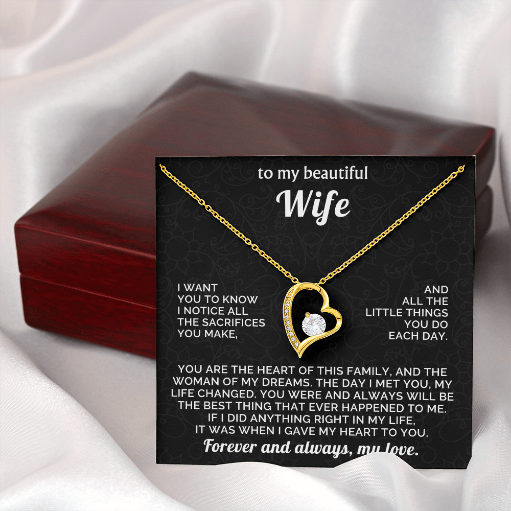 Heartfelt Forever Love Gift from Husband to Wife