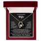 To My Beautiful Wife Necklace – Forever Love Gift from Husband