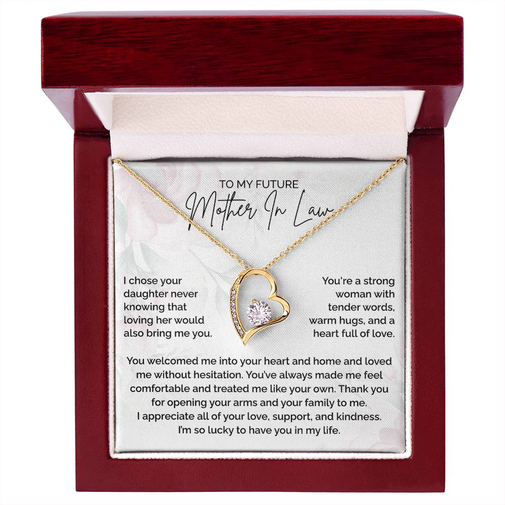 Future Mother in Law Gift - Forever Love Necklace