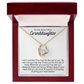 To My Granddaughter - Forever Love Necklace