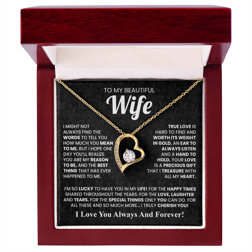To My Wife - Romantic Anniversary & Birthday Gift From Husband