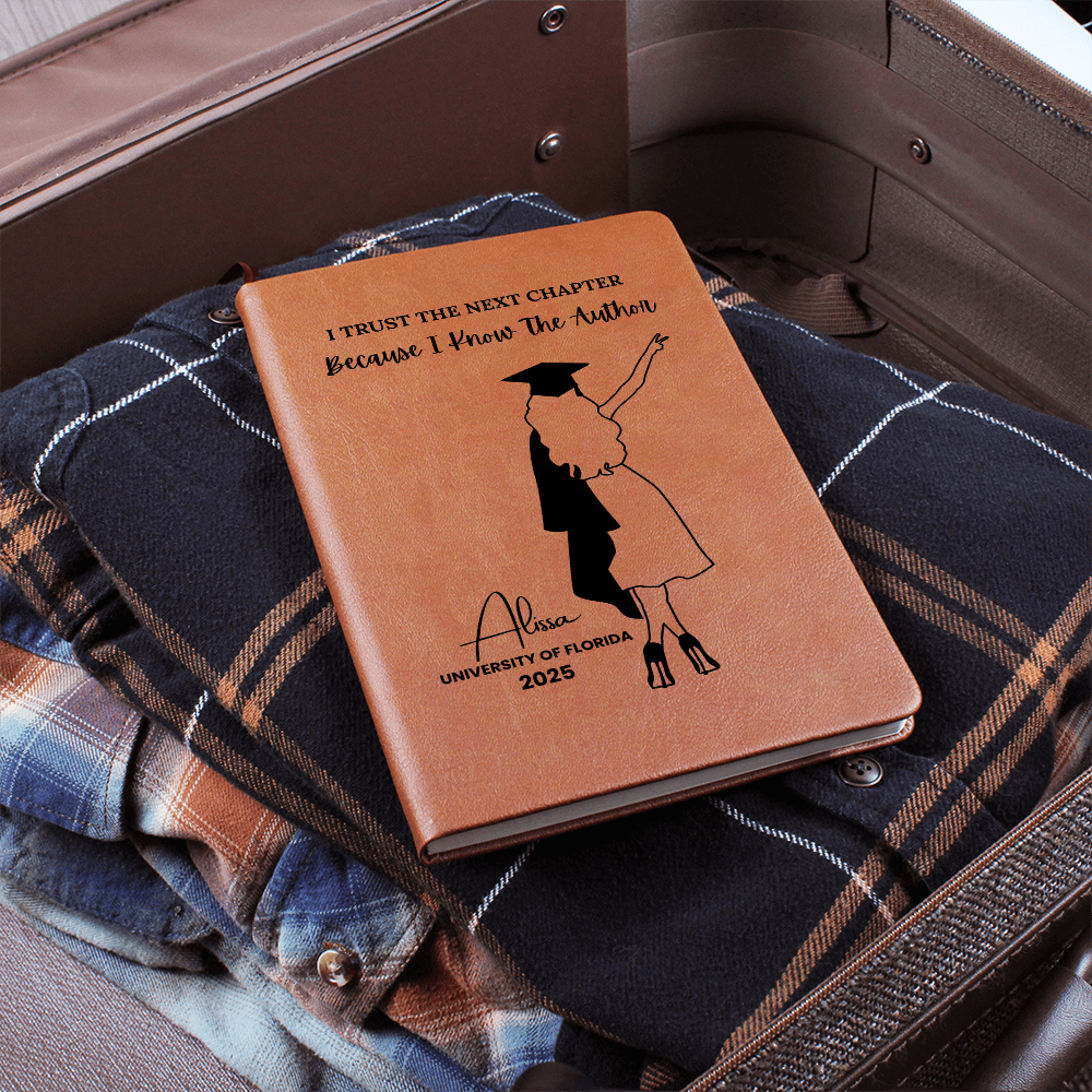Personalized Graduation Gift - Leather Journal