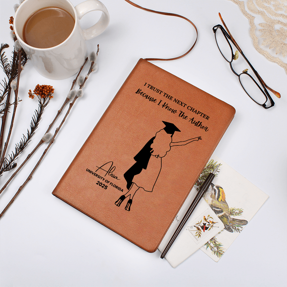 Personalized Graduation Gift - Leather Journal