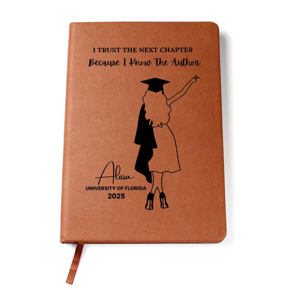 Personalized Graduation Gift - Leather Journal