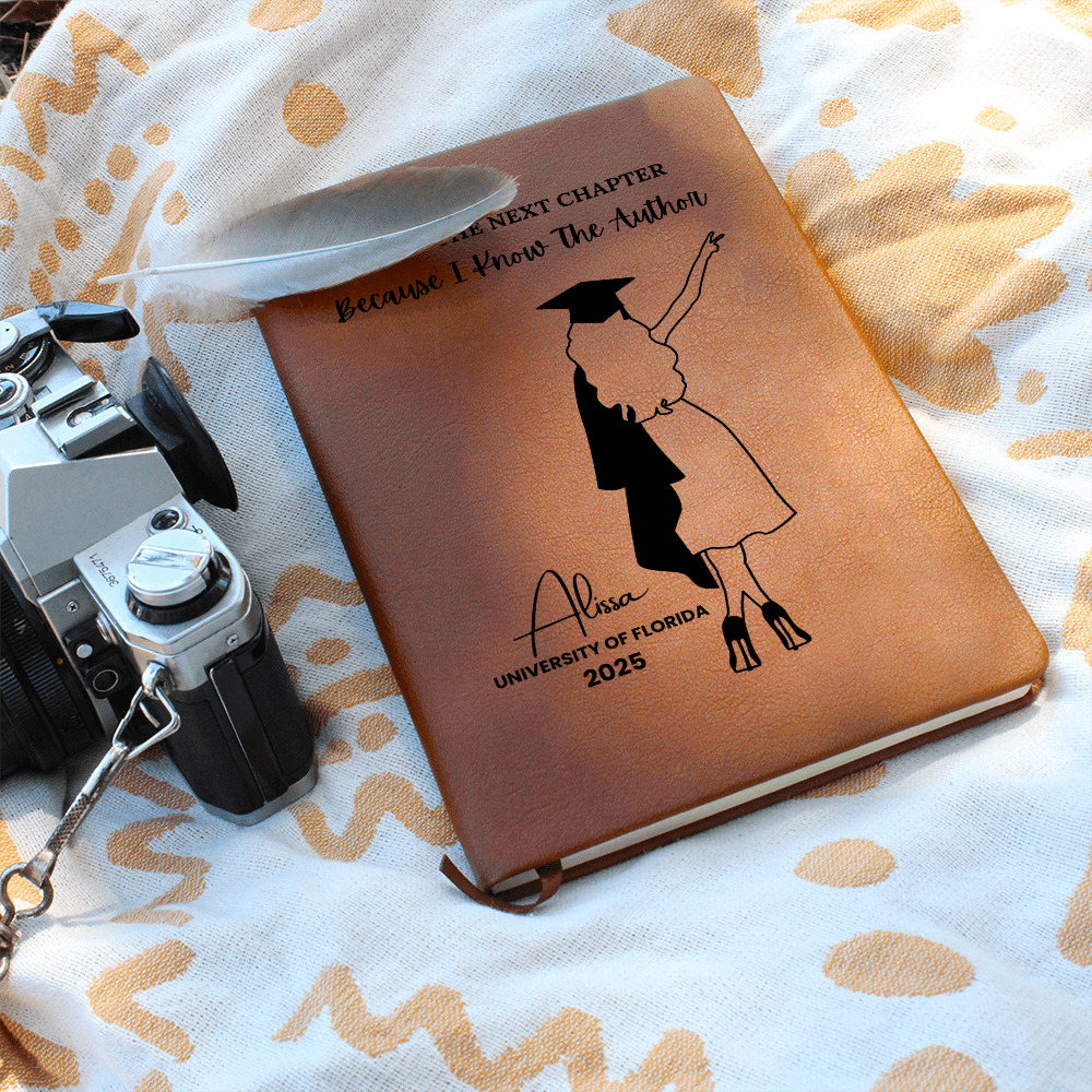 Personalized Graduation Gift - Leather Journal
