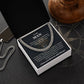 To My Man - You Are My King - Cuban Link Chain
