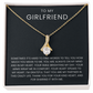 To My Girlfriend Necklace - Perfect Gift for Girlfriend