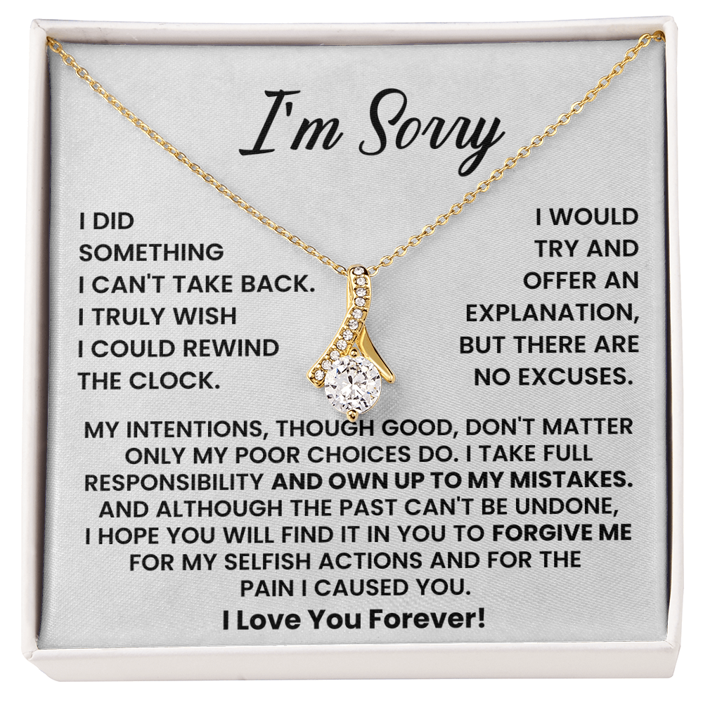 I am Sorry - Alluring Beauty Necklace