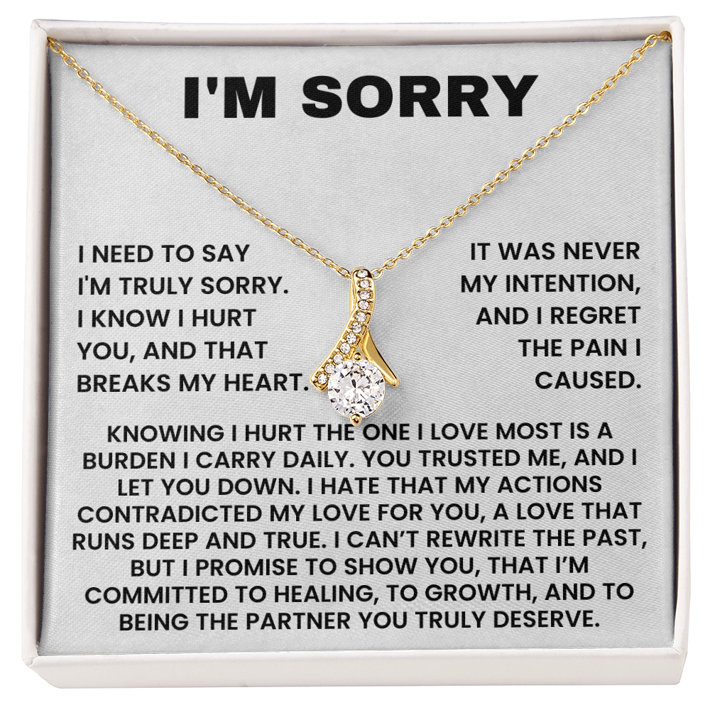Apology Gift - I Regret the Pain I Caused