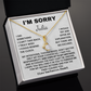 Personalized I'm Sorry Apology Gift for Her with Custom Name