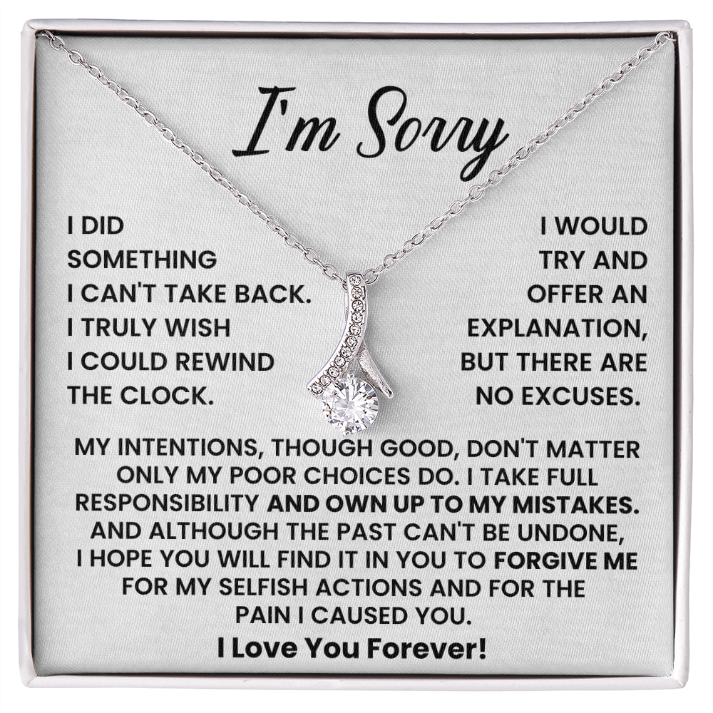 I am Sorry - Alluring Beauty Necklace