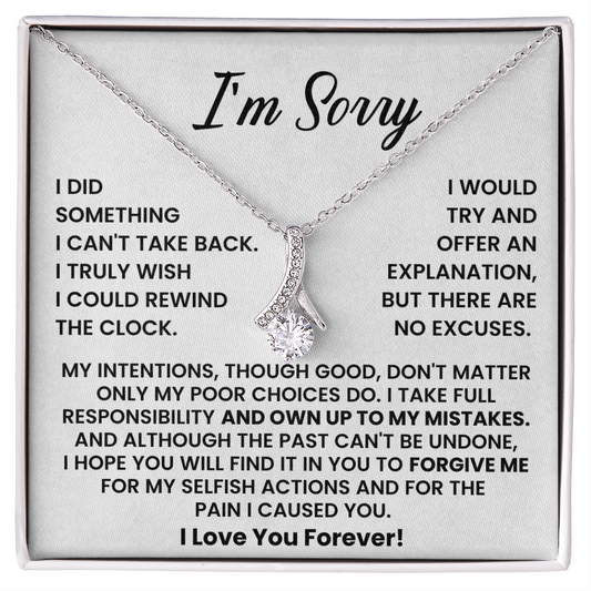 I am Sorry - Alluring Beauty Necklace