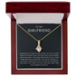 To My Girlfriend Necklace - Perfect Gift for Girlfriend