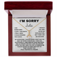 Personalized I'm Sorry Apology Gift for Her with Custom Name