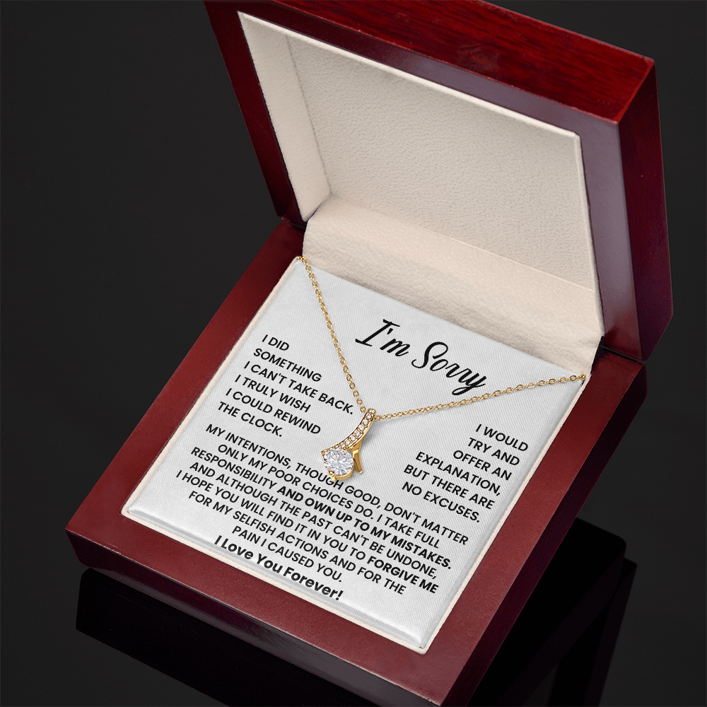 I am Sorry - Alluring Beauty Necklace