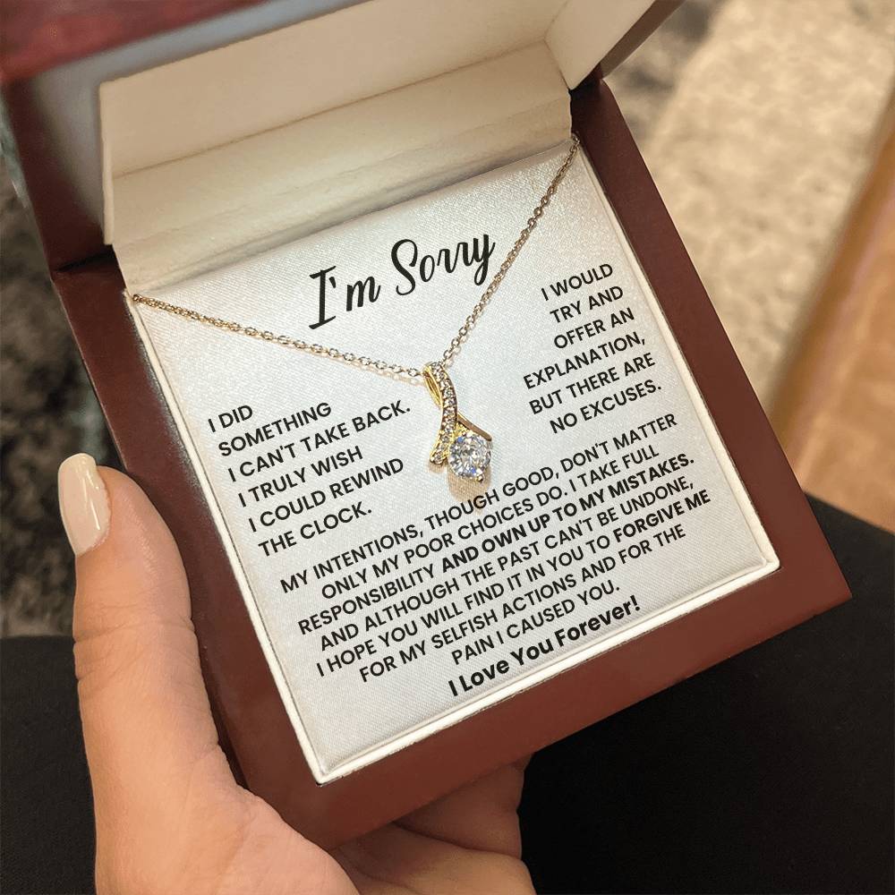 I am Sorry - Alluring Beauty Necklace