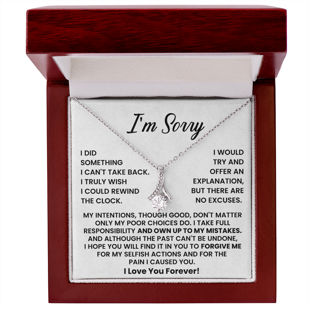 I am Sorry - Alluring Beauty Necklace
