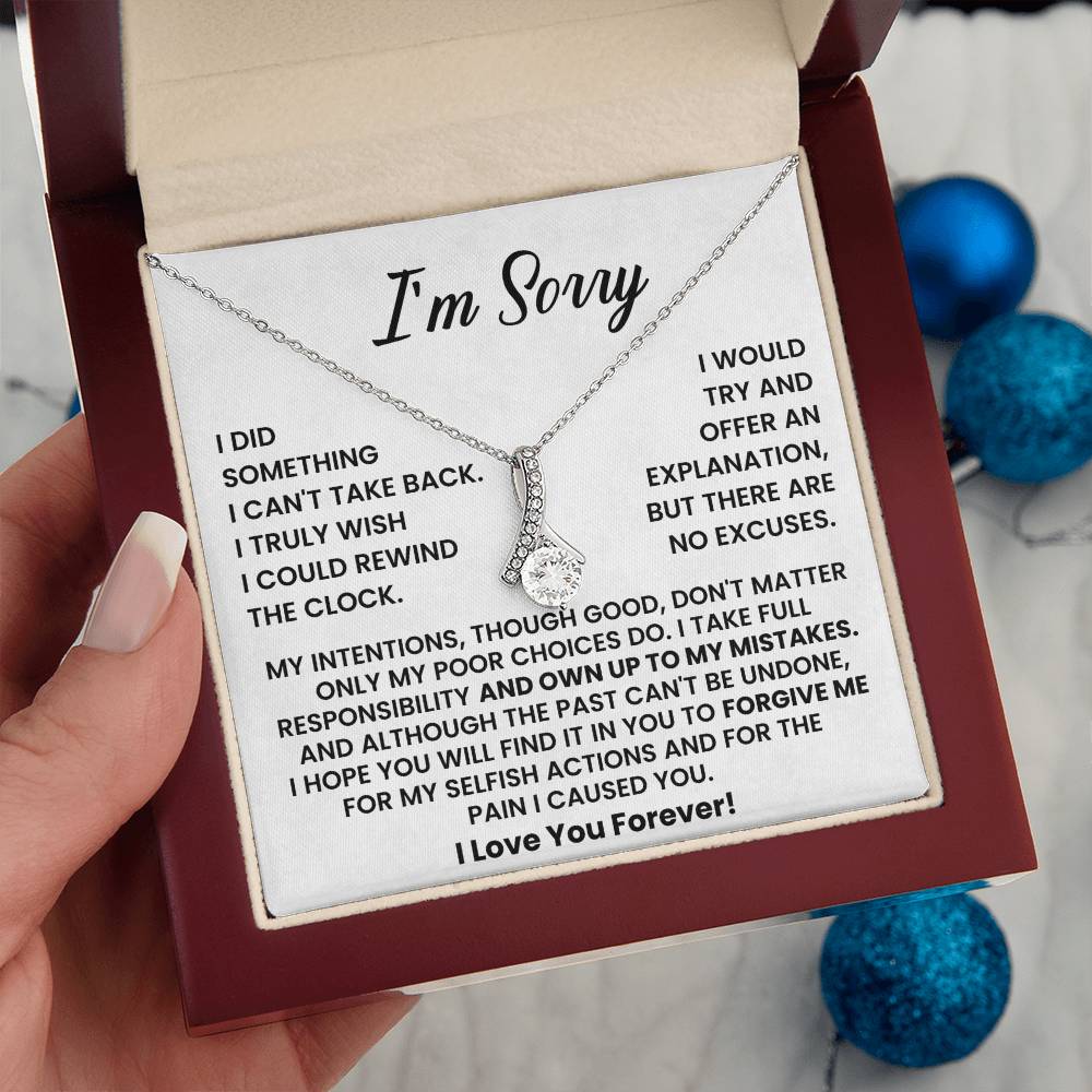 I am Sorry - Alluring Beauty Necklace