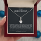 To My Girlfriend Necklace - Perfect Gift for Girlfriend