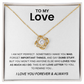 To My Love - I am Not Perfect