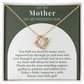 To My Mother On My Wedding Day
