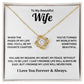 To My Wife - Here is My Lifetime Promise