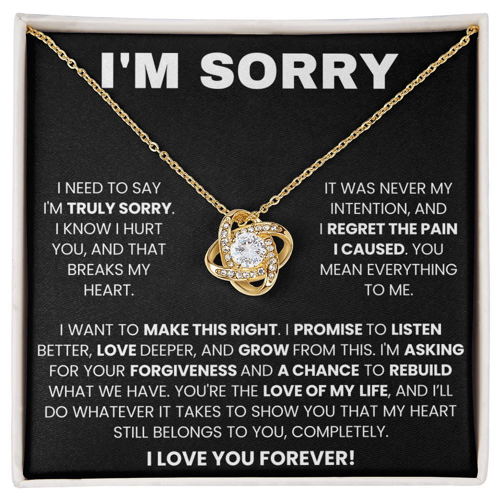 I am Sorry - I Love You Forever