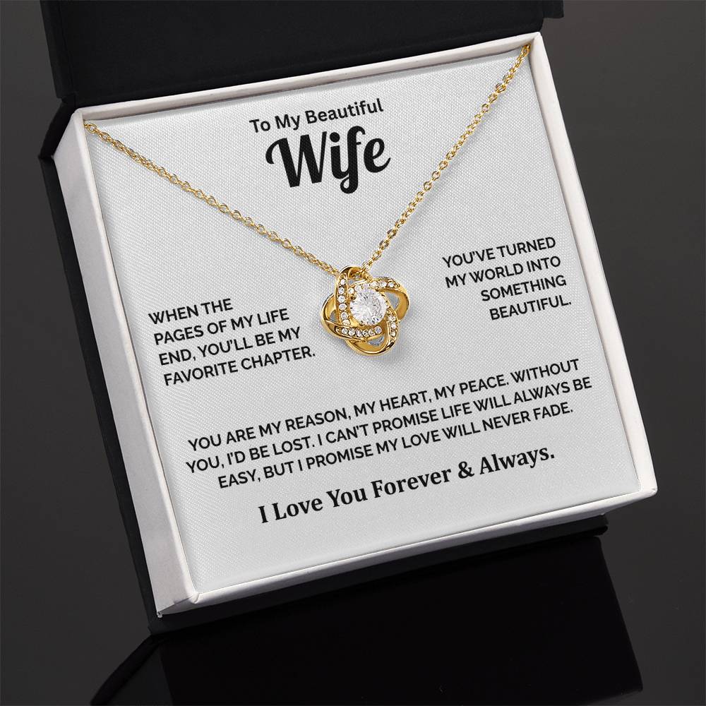 To My Wife - Here is My Lifetime Promise