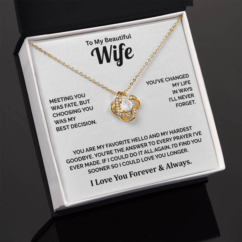 To My Wife - My Forever Choice