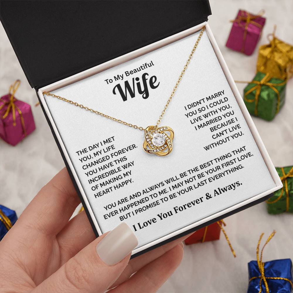 To My Wife - I Cant Live Without You