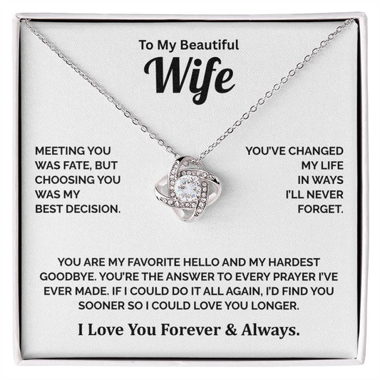To My Wife - My Forever Choice