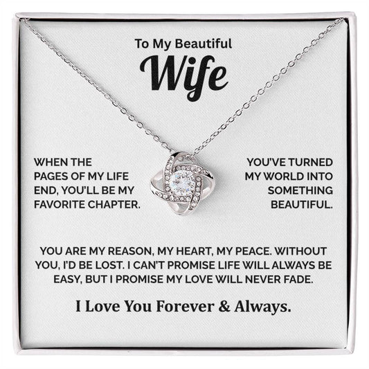 To My Wife - Here is My Lifetime Promise