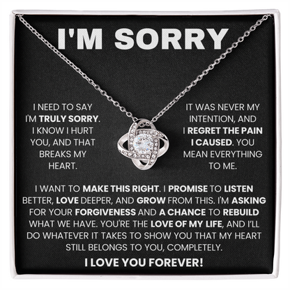 I am Sorry - I Love You Forever