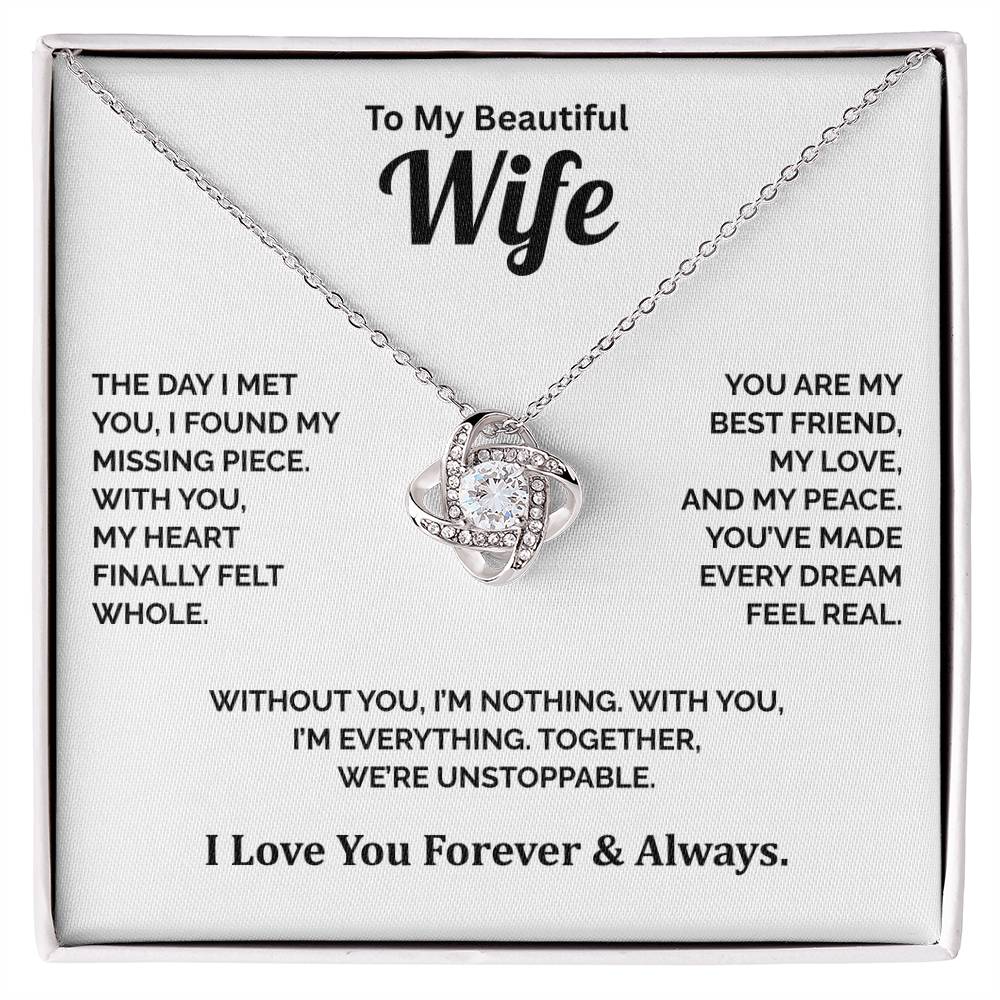 To My Wife - My Missing Piece