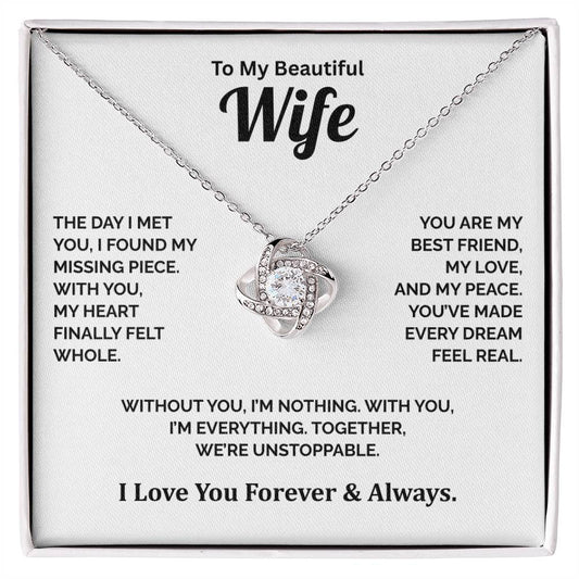 To My Wife - My Missing Piece