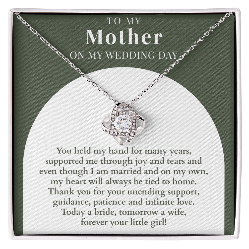 To My Mother On My Wedding Day