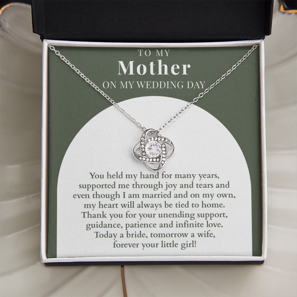 To My Mother On My Wedding Day