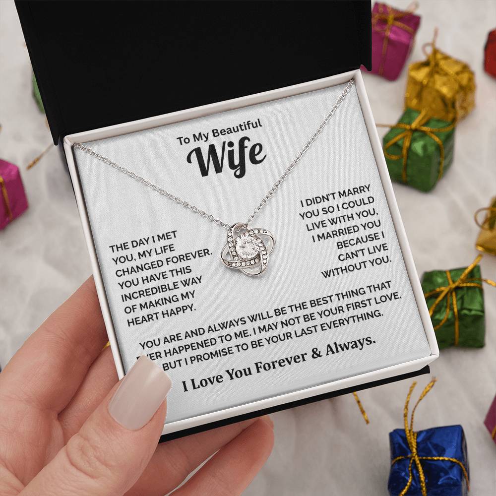 To My Wife - I Cant Live Without You