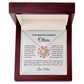 Personalized Gifts for Daughter from Mom with Love Knot Necklace