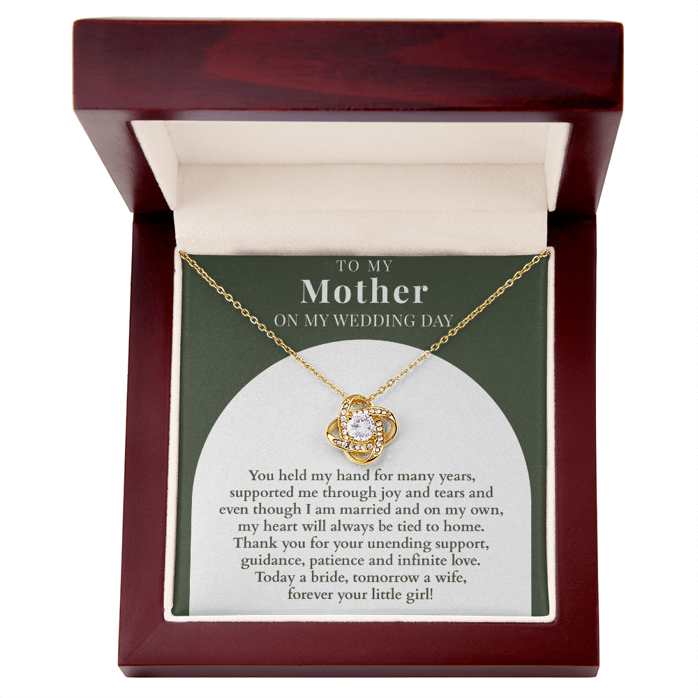 To My Mother On My Wedding Day