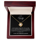 To My Wife - I Love You Forever Necklace