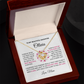 Personalized Gifts for Daughter from Mom with Love Knot Necklace