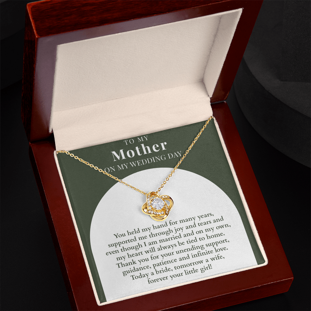 To My Mother On My Wedding Day