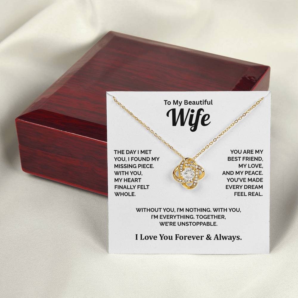 To My Wife - My Missing Piece