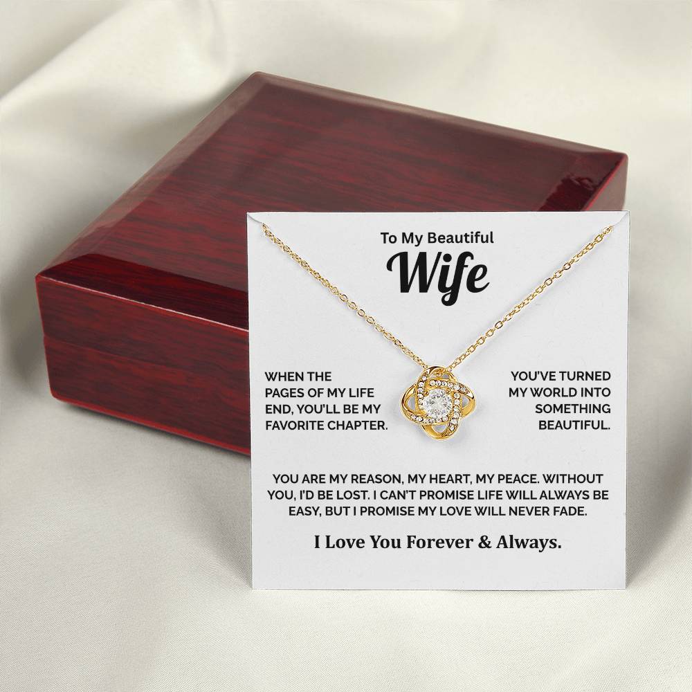 To My Wife - Here is My Lifetime Promise
