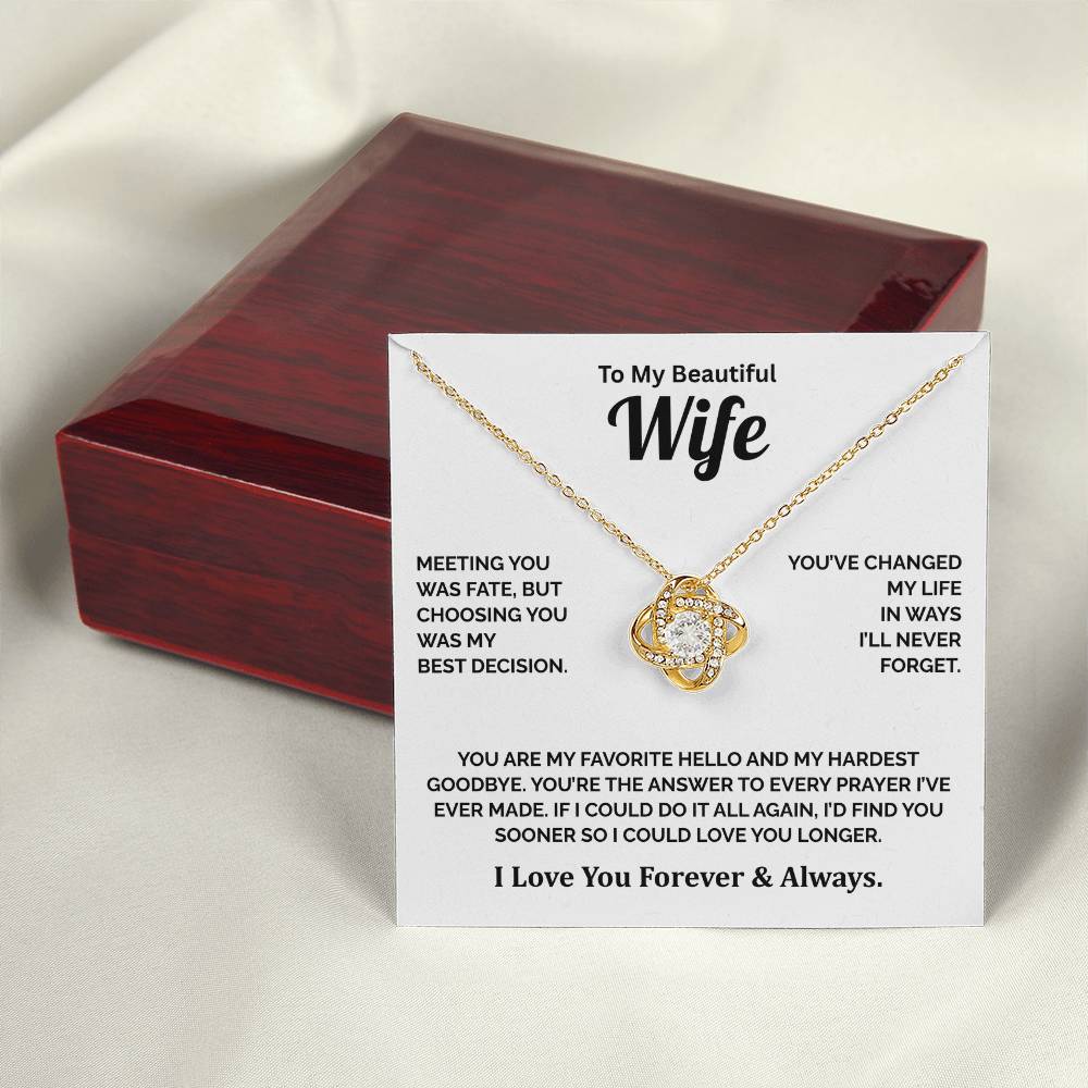 To My Wife - My Forever Choice