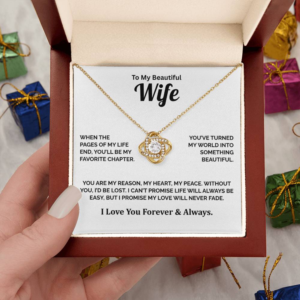 To My Wife - Here is My Lifetime Promise