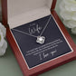 To My Wife Love Knot Necklace - More than a Simple Gift for Wife