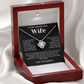 To My Smokin' Hot Wife Necklace