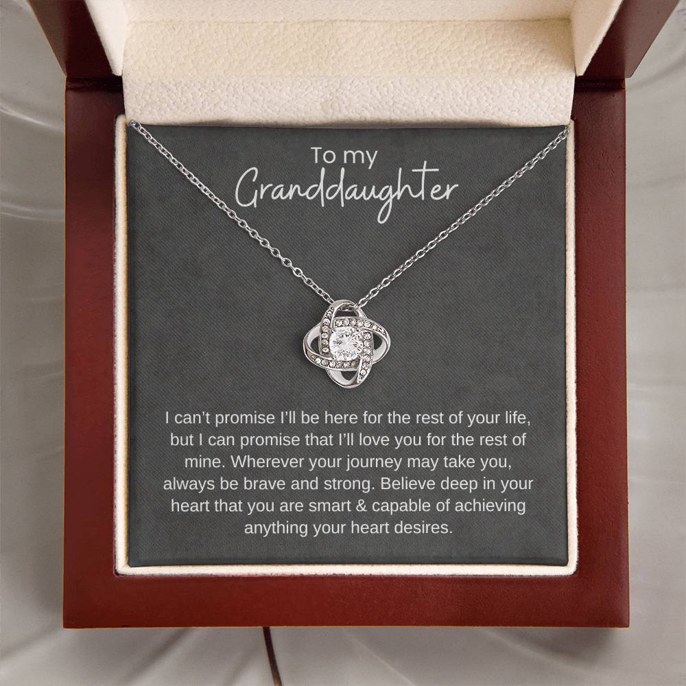 To My Granddaughter - I Will Love You for the Rest of My Life